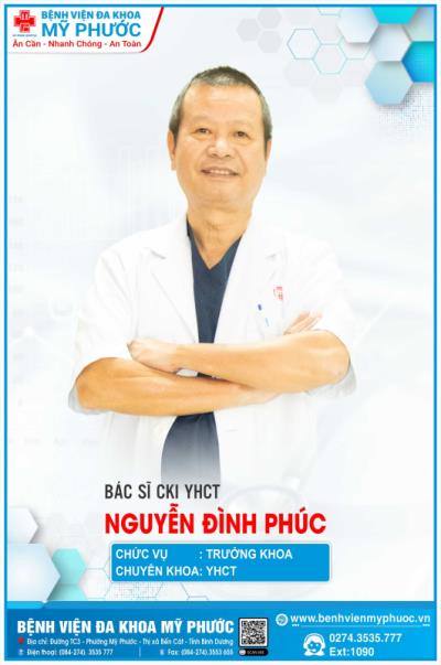 Bác sĩ CKI: YHCT Nguyễn Đình Phúc