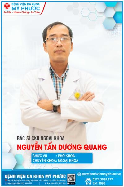 CKII Ngoại khoa: Nguyễn Tấn Dương Quang