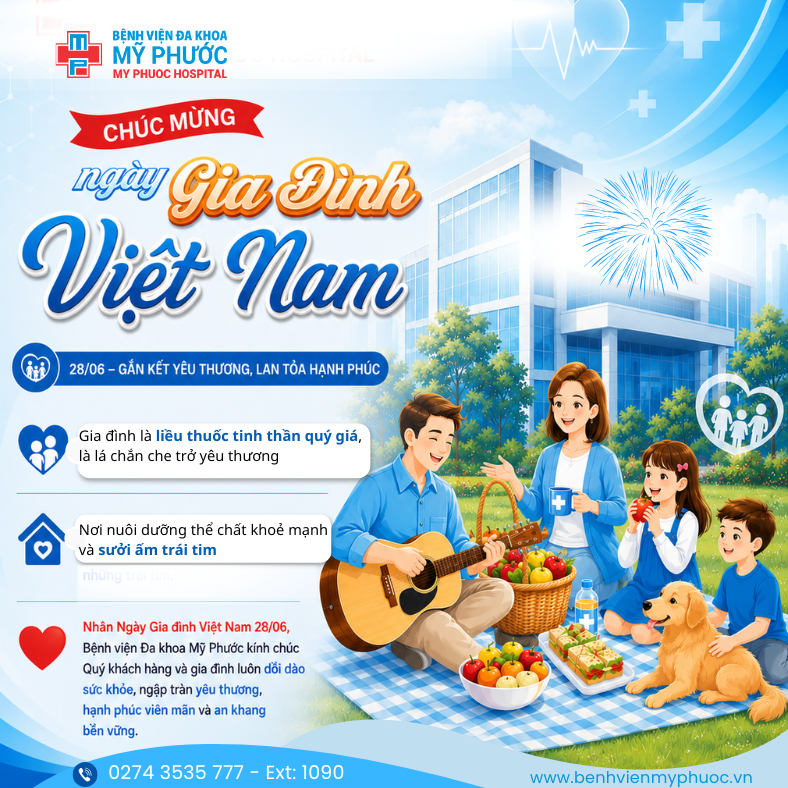Chúc mừng Ngày Gia đình Việt Nam 28/06 – Gắn kết yêu thương, vun đắp sức khỏe và hạnh phúc