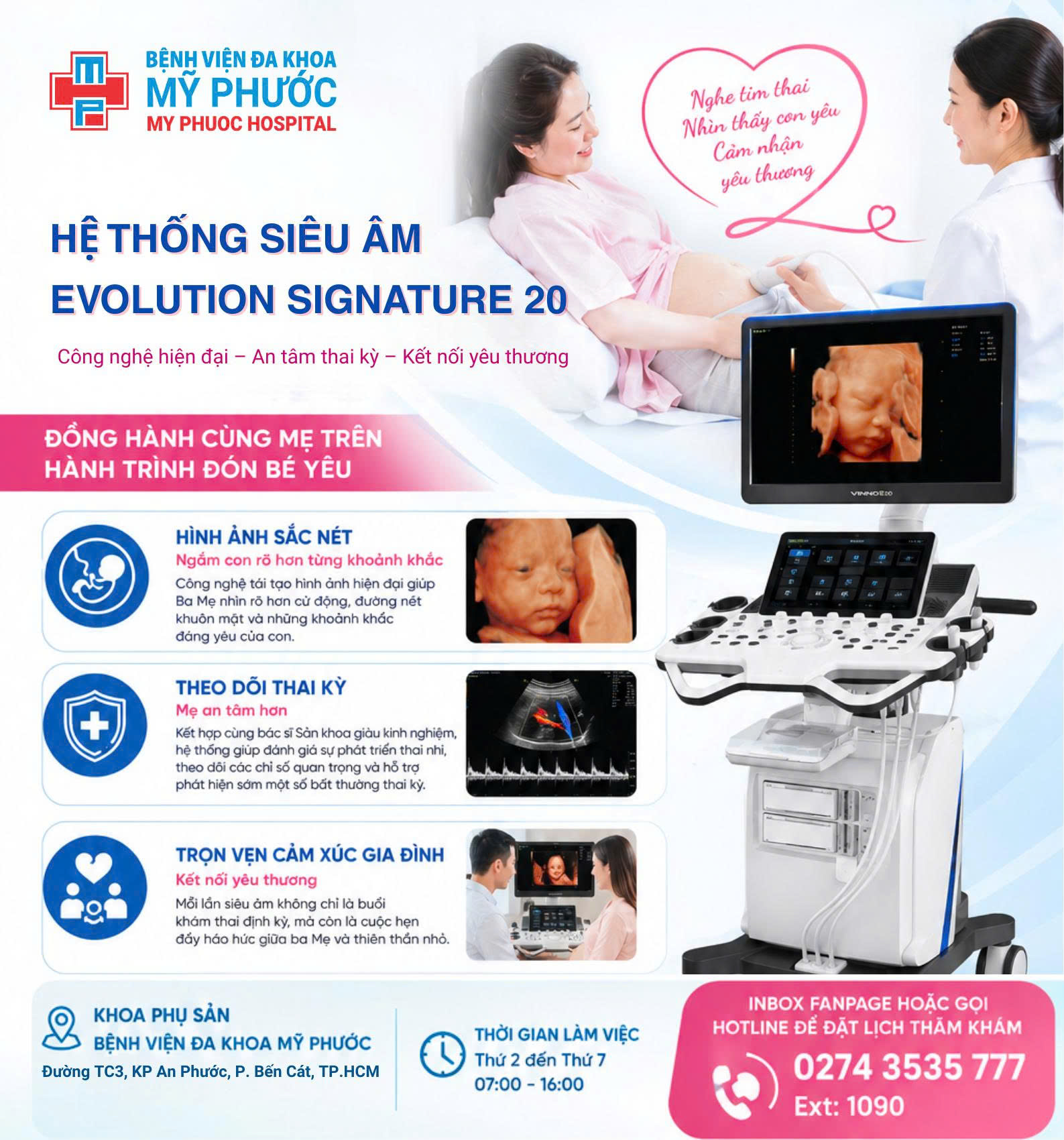 Hệ thống siêu âm thế hệ mới EVOLUTION SIGNATURE 20 – Đồng hành cùng Mẹ trong hành trình chào đón Bé yêu 👶
