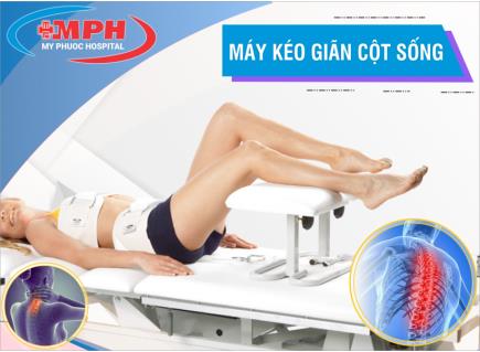 MPH-ĐIỀU TRỊ BỆNH LÝ CƠ XƯƠNG KHỚP BẰNG MÁY KÉO DÃN CỘT SỐNG