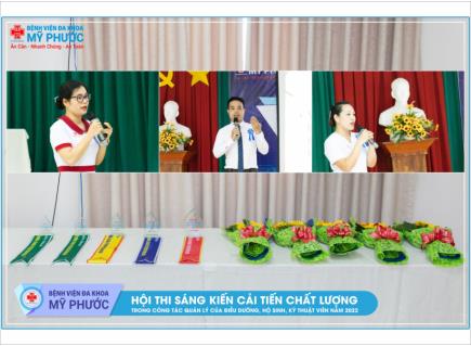 HỘI THI SÁNG KIẾN CẢI TIẾN CHẤT LƯỢNG TRONG CÔNG TÁC QUẢN LÝ CỦA ĐIỀU DƯỠNG, HỘ SINH, KỸ THUẬT VIÊN NĂM 2022