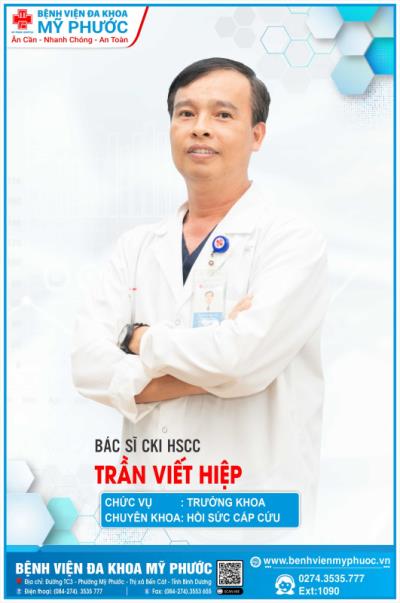 Bác sĩ CKI HSCC: Trần Viết Hiệp