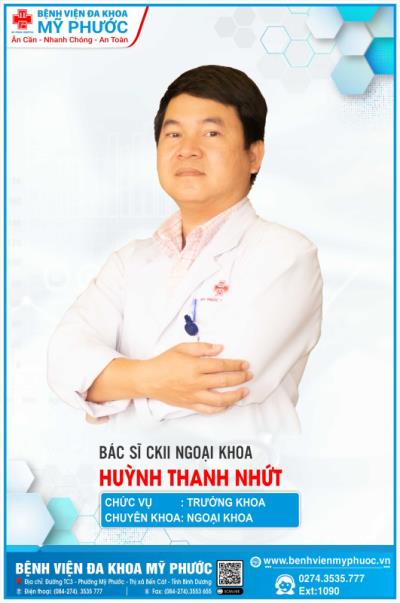 Bác sĩ CKII ngoại khoa:Huỳnh Thanh Nhứt