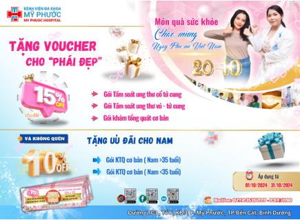  MPH: ƯU ĐÃI THÁNG 10 – MÓN QUÀ SỨC KHỎE NHÂN ĐÔI HẠNH PHÚC