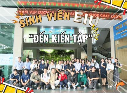  TÂN SINH VIÊN TRƯỜNG ĐẠI HỌC QUỐC TẾ MIỀN ĐÔNG (EIU) KIẾN TẬP TẠI BỆNH VIỆN ĐA KHOA MỸ PHƯỚC