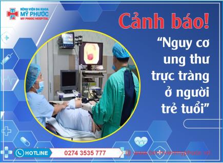 NGƯỜI PHỤ NỮ TRẺ  TUỔI ĐẠI TIỆN RA MÁU ĐI KHÁM PHÁT HIỆN UNG THƯ TRỰC TRÀNG 