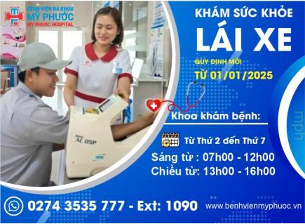 Những Thay Đổi Mới Về Khám Sức Khỏe Lái Xe Từ Năm 2025 – Những Điều Cần Biết! 