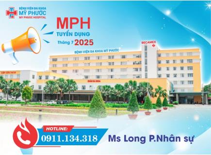 THÔNG BÁO TUYỂN DỤNG THÁNG 07/2025