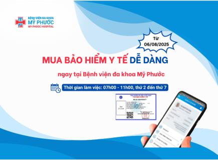 MUA BẢO HIỂM Y TẾ DỄ DÀNG NGAY TẠI BỆNH VIỆN ĐA KHOA MỸ PHƯỚC