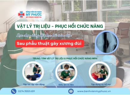 Vật lý trị liệu – Phục hồi chức năng: Giải pháp toàn diện sau phẫu thuật gãy xương đùi